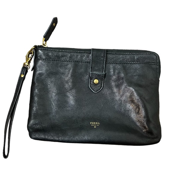 Fossil Handbags - Fossil Black Wristlet